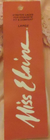 Miss Elaine logo from 1980s